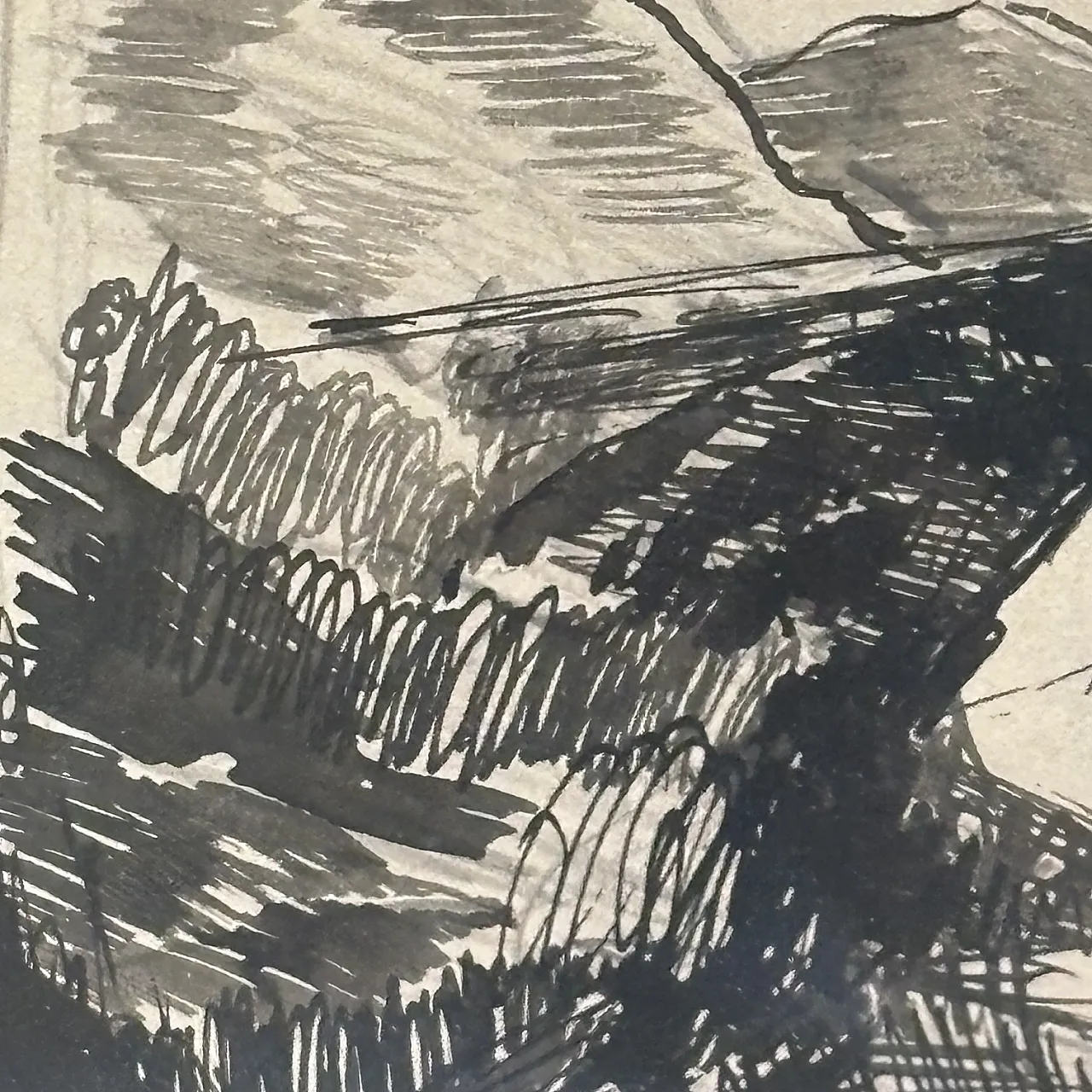 Opera di Giacomo Balla, Disegno realizzato a China, anni '50 5
