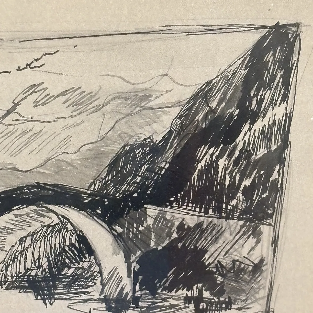 Opera di Giacomo Balla, Disegno realizzato a China, anni '50 7