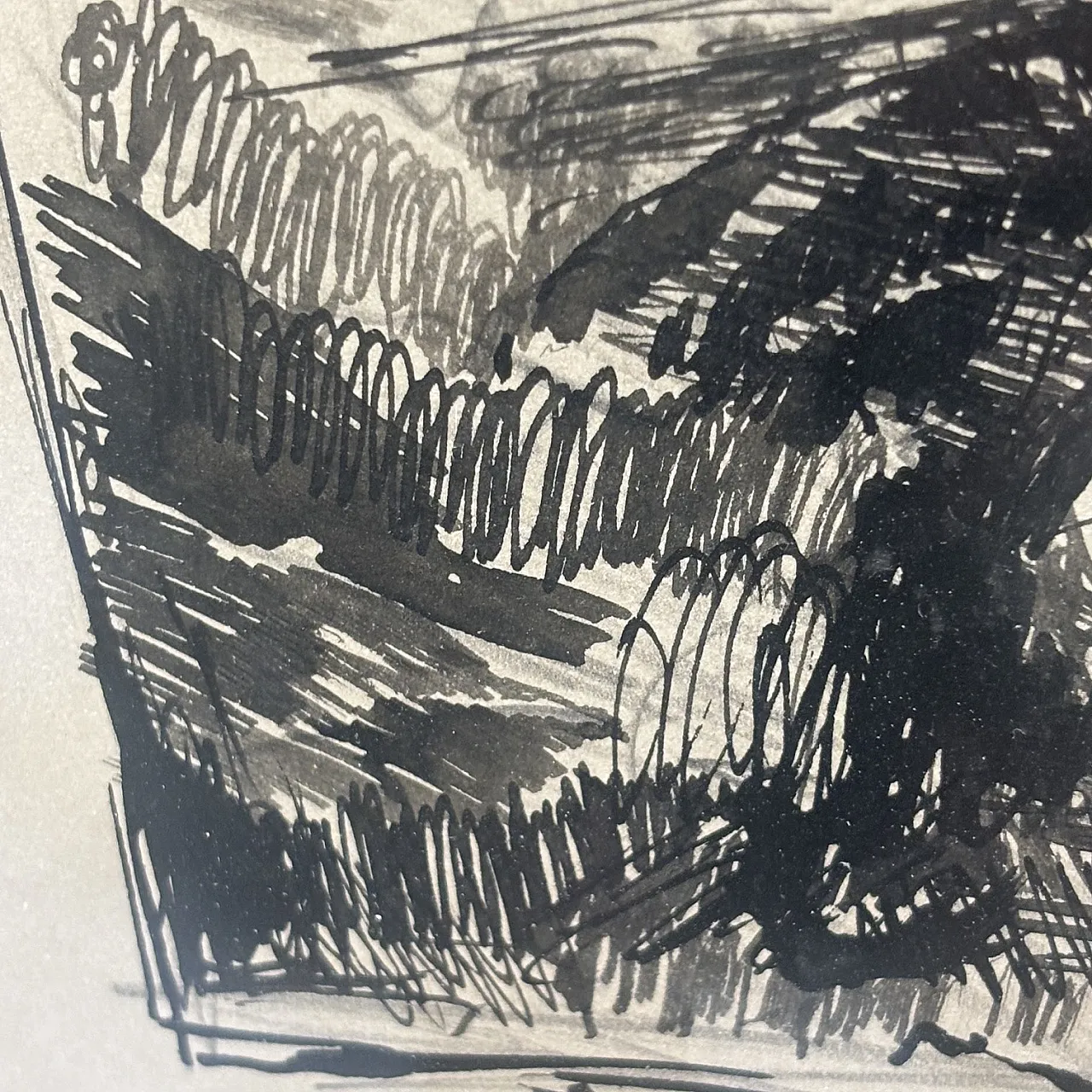 Opera di Giacomo Balla, Disegno realizzato a China, anni '50 8