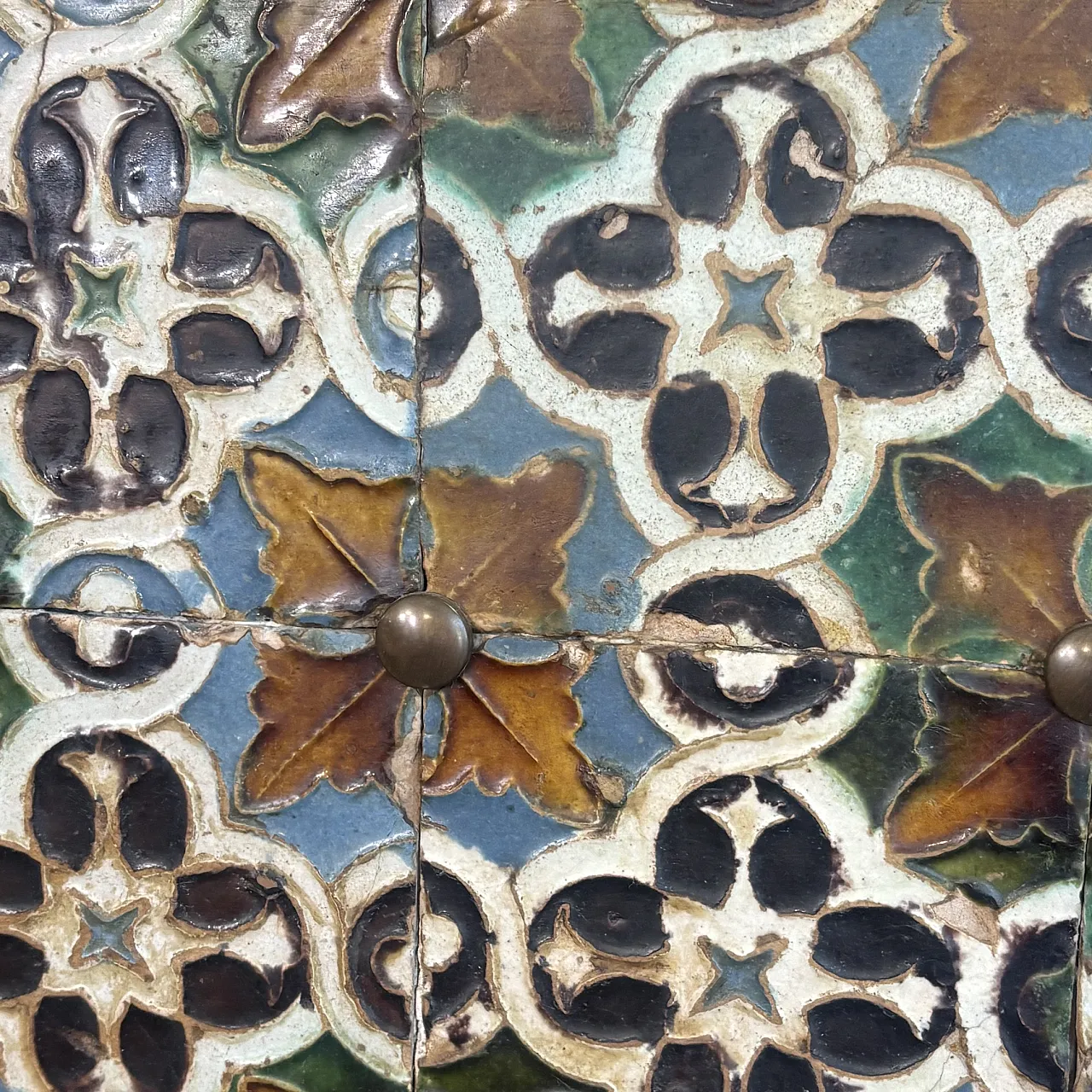Piano-pannello mattonelle maiolica Azulejos Spagna, '700 5