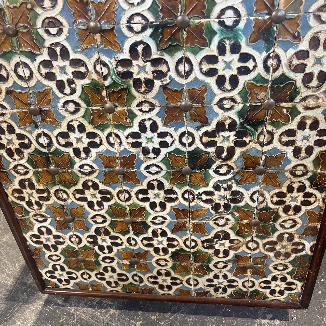 Piano-pannello mattonelle maiolica Azulejos Spagna, '700 7