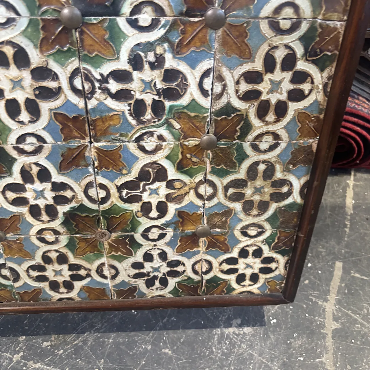 Piano-pannello mattonelle maiolica Azulejos Spagna, '700 8