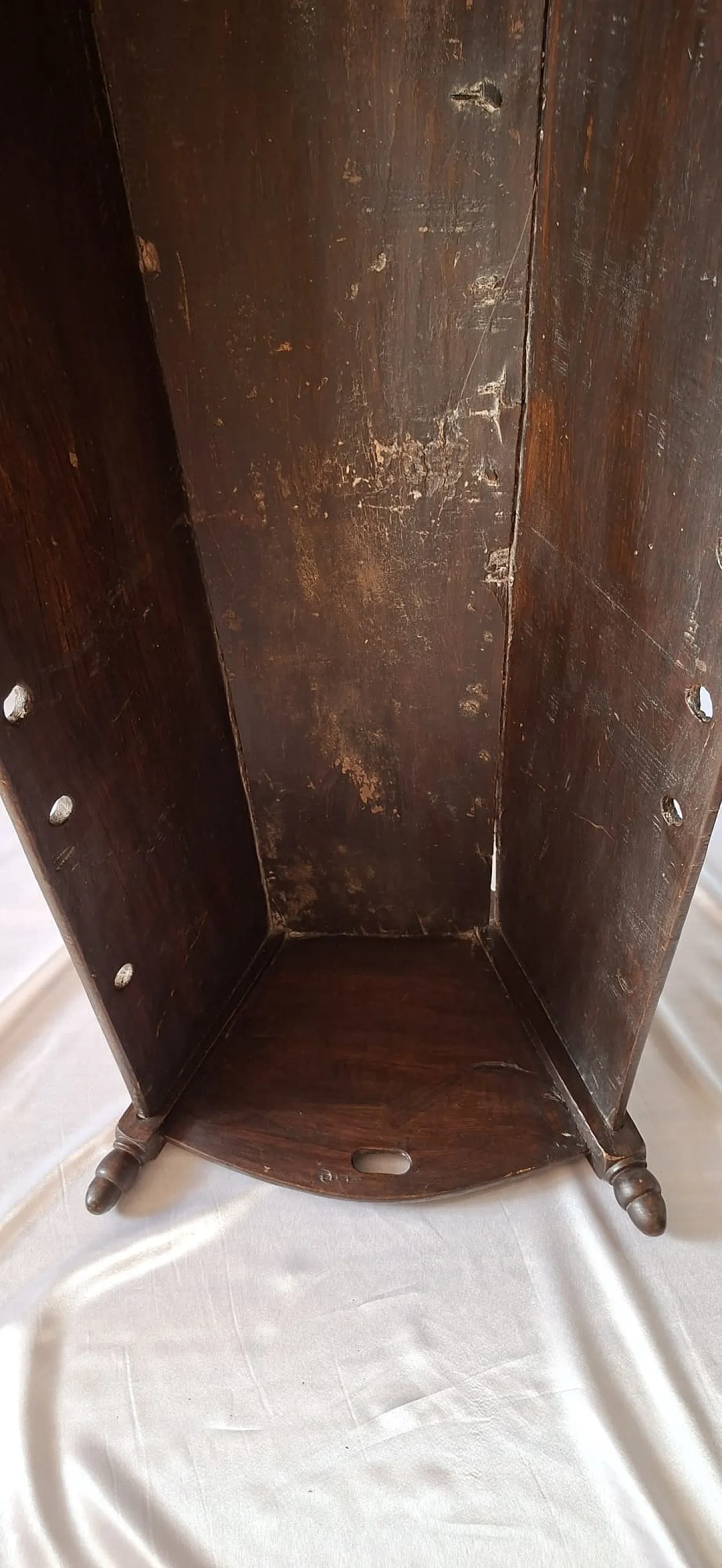 Culla a dondolo in legno, fine '800 5
