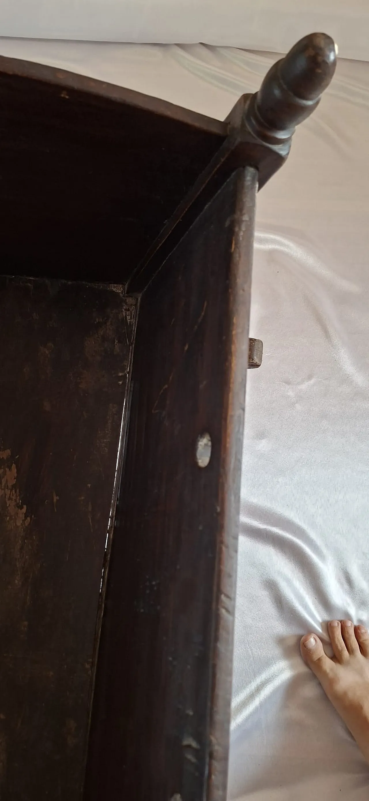 Culla a dondolo in legno, fine '800 16