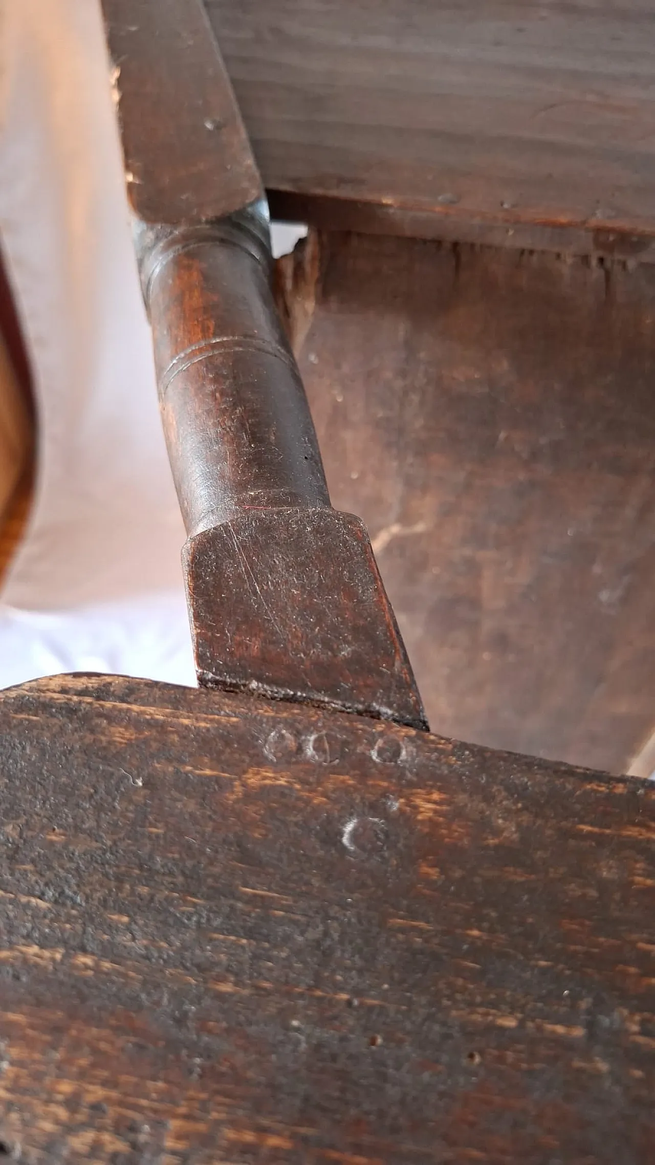 Culla a dondolo in legno, fine '800 24