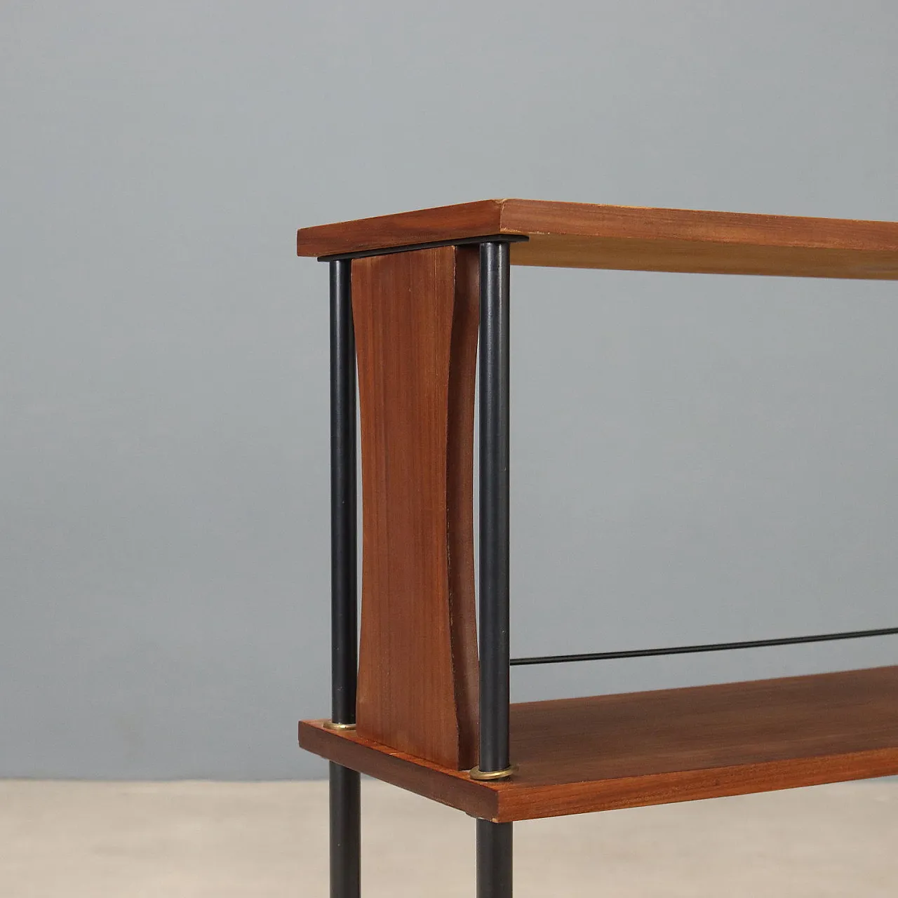 Cabinet in teak and metal, 1960s 4