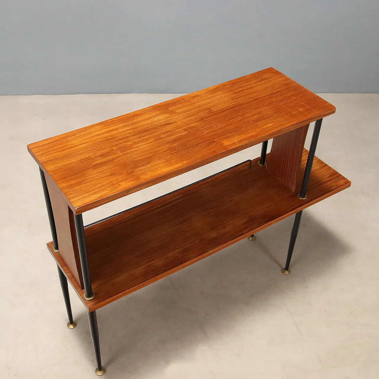 Cabinet in teak and metal, 1960s 7