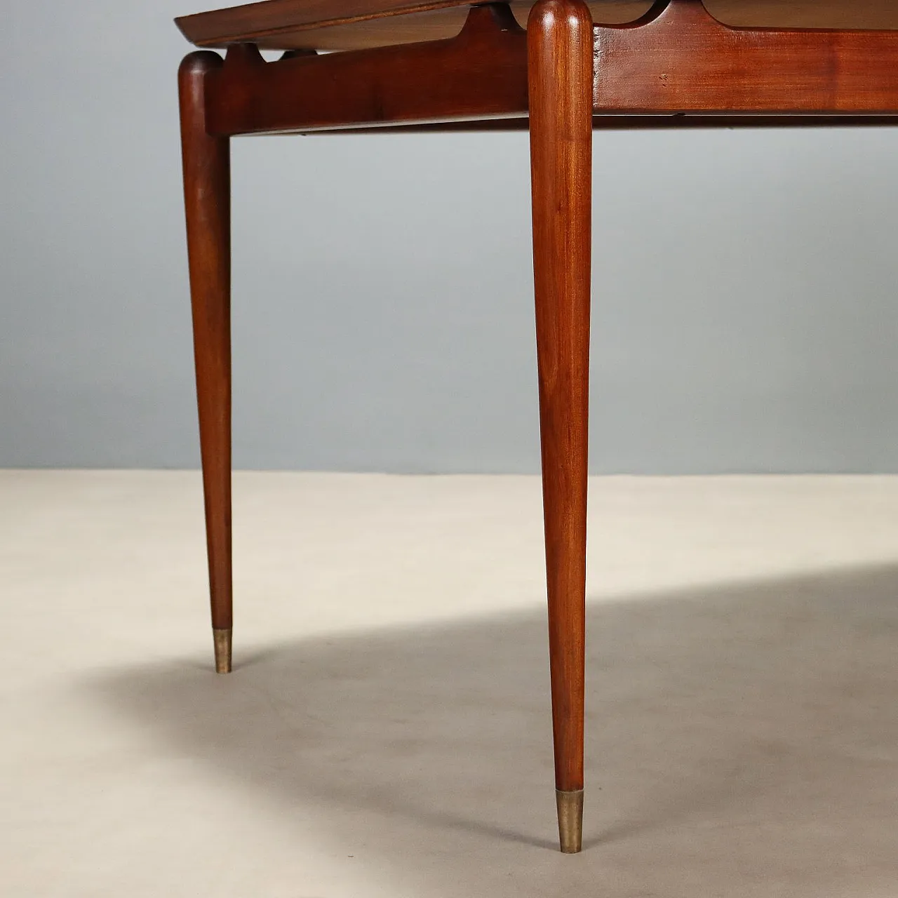 Table with glass on top, mid-20th century 6