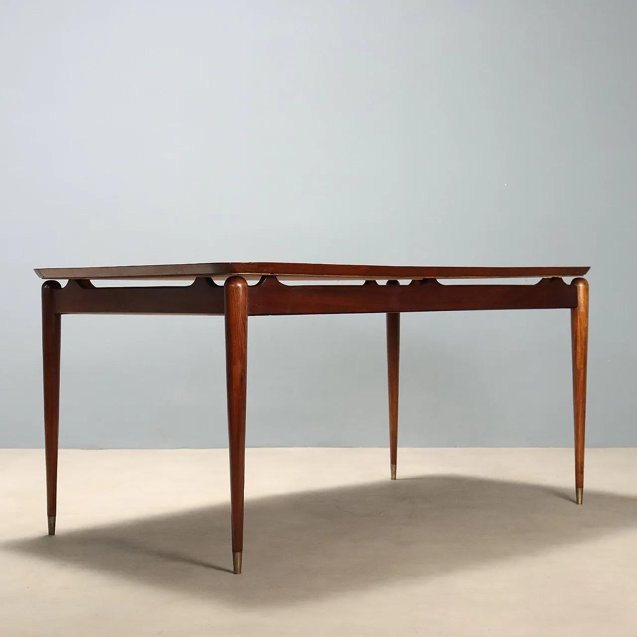 Table with glass on top, mid-20th century 9