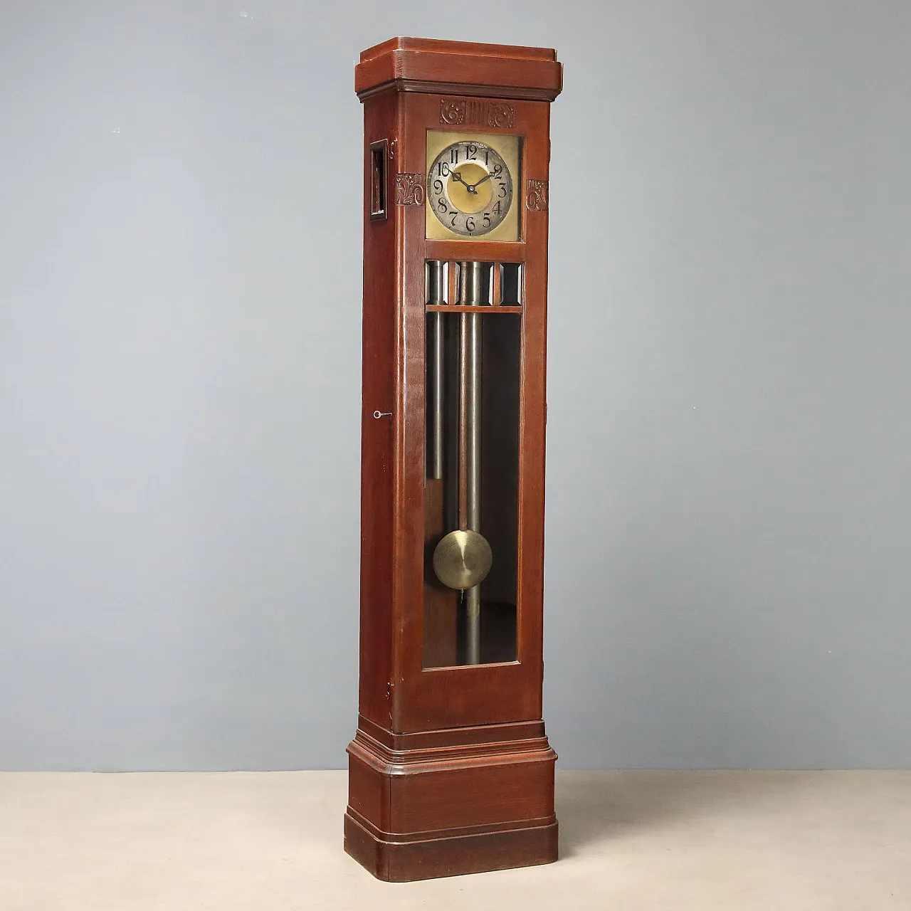 Liberty pendulum clock in mahogany, early 20th century 1