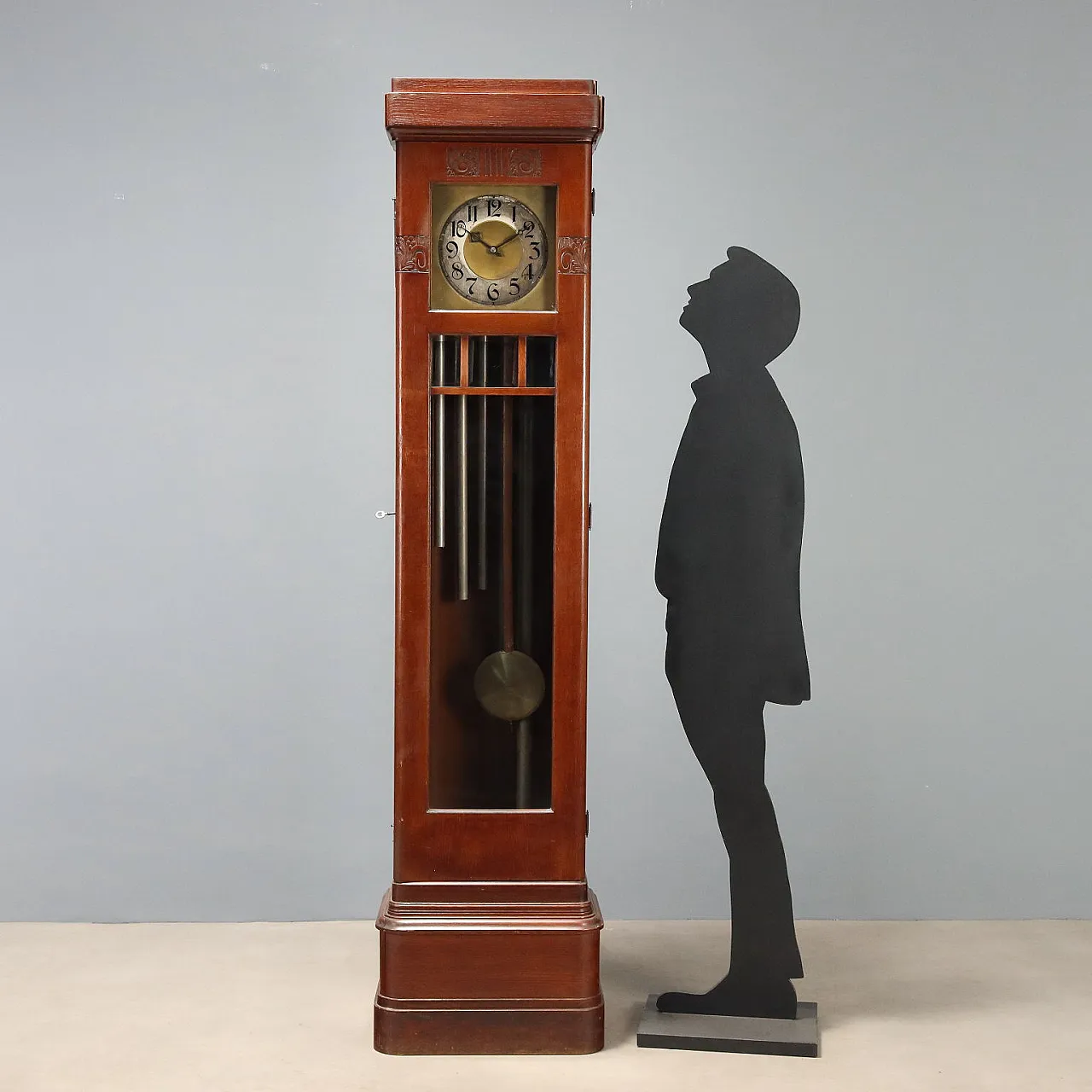 Liberty pendulum clock in mahogany, early 20th century 2