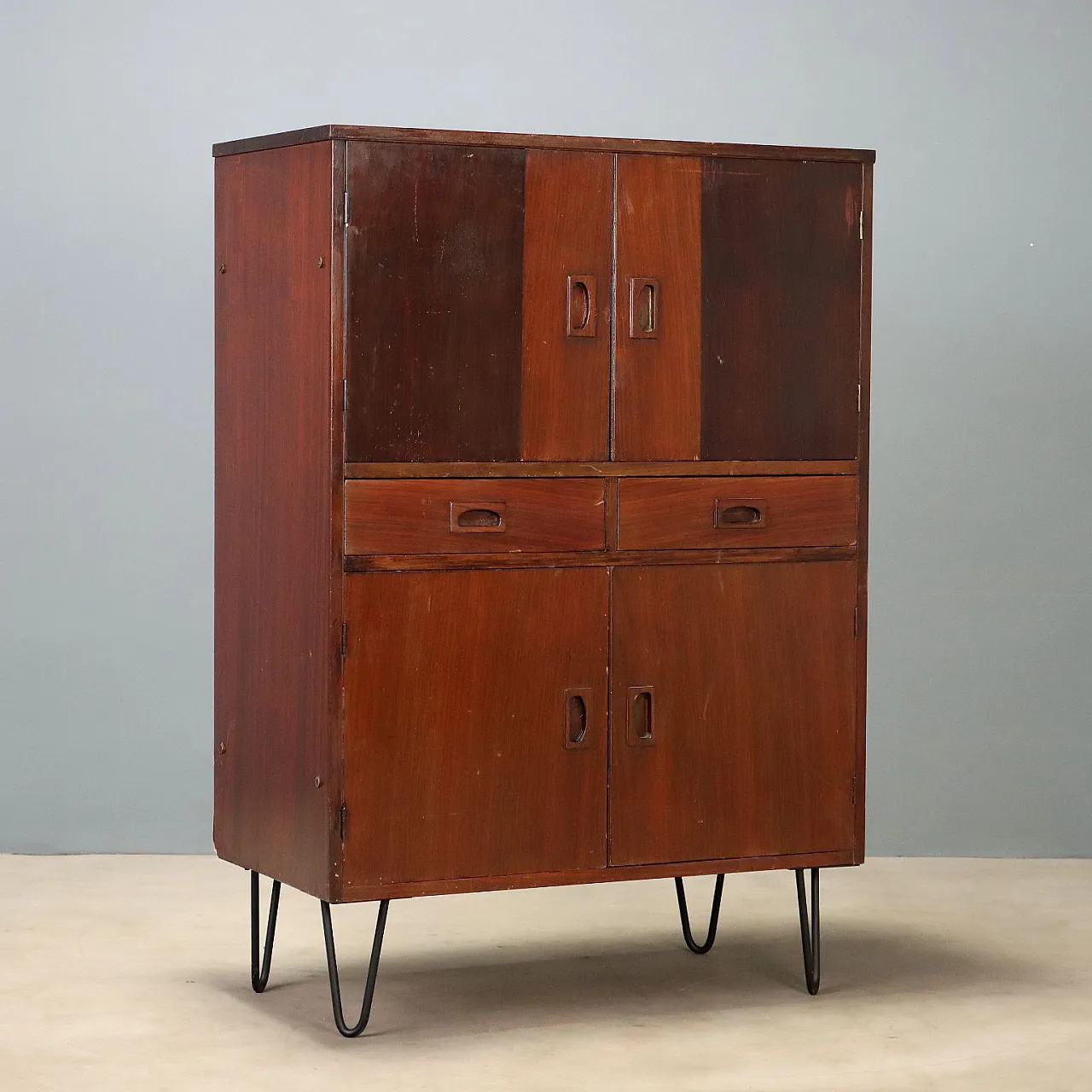 Credenza in mogano, anni '60 1