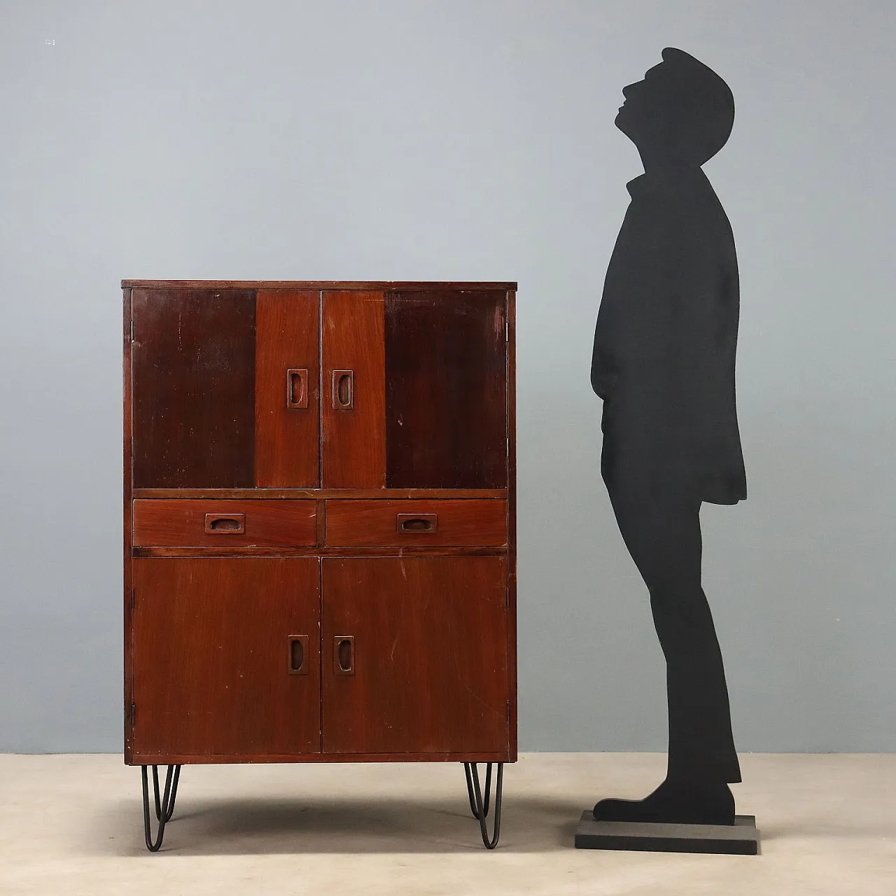 Credenza in mogano, anni '60 2
