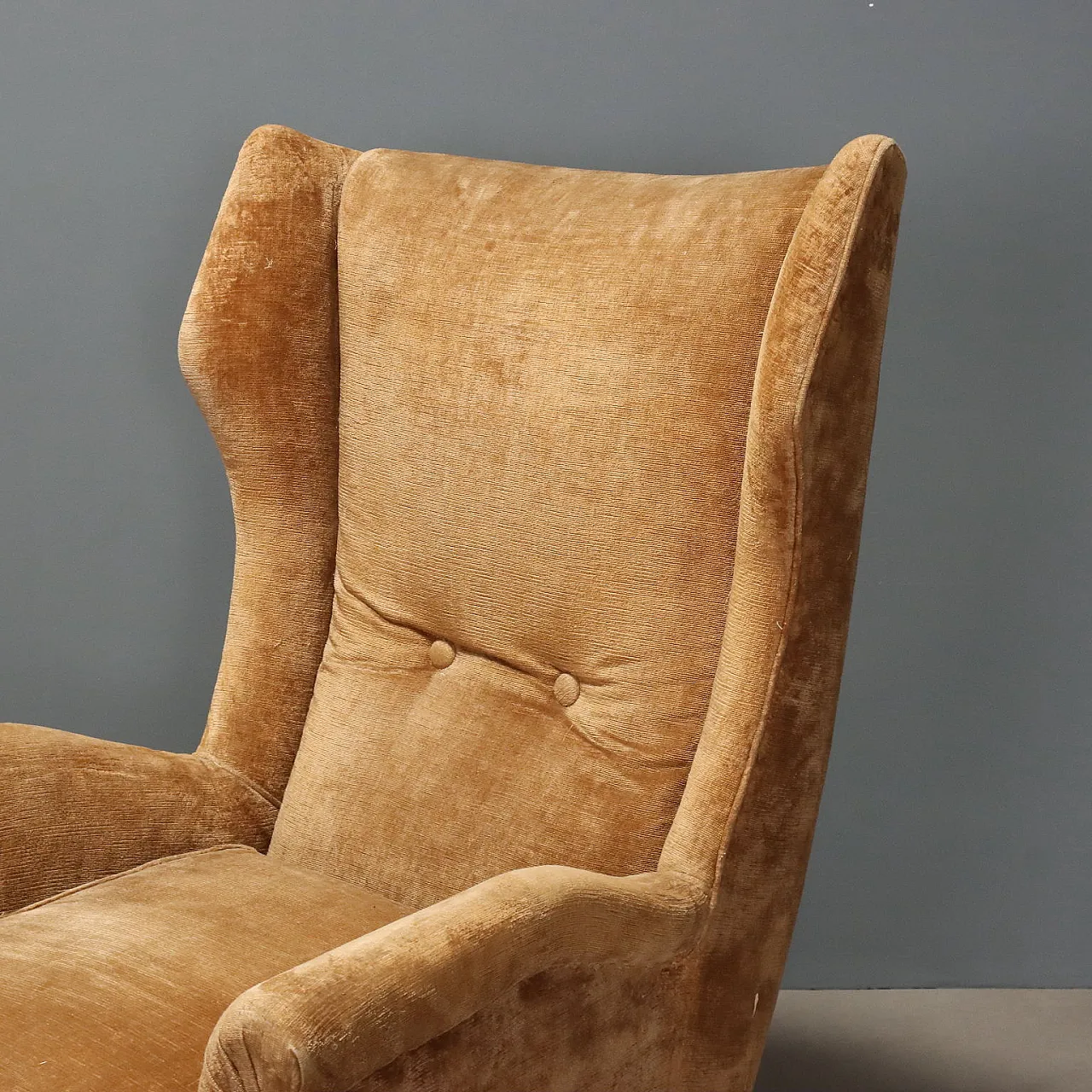 Pair of Bergère armchairs, 1950s 4