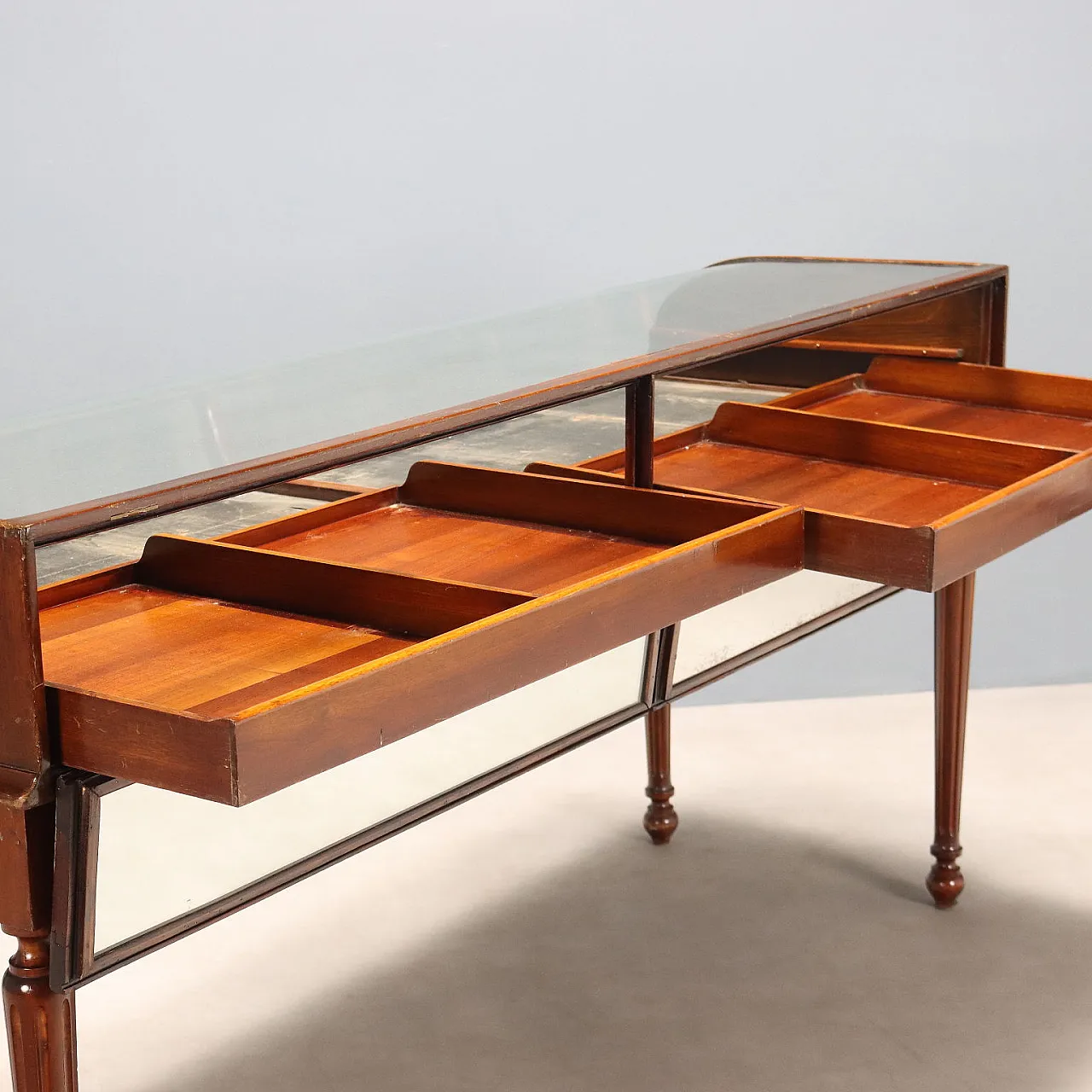 Showcase cabinet with drawers, 19th century 4