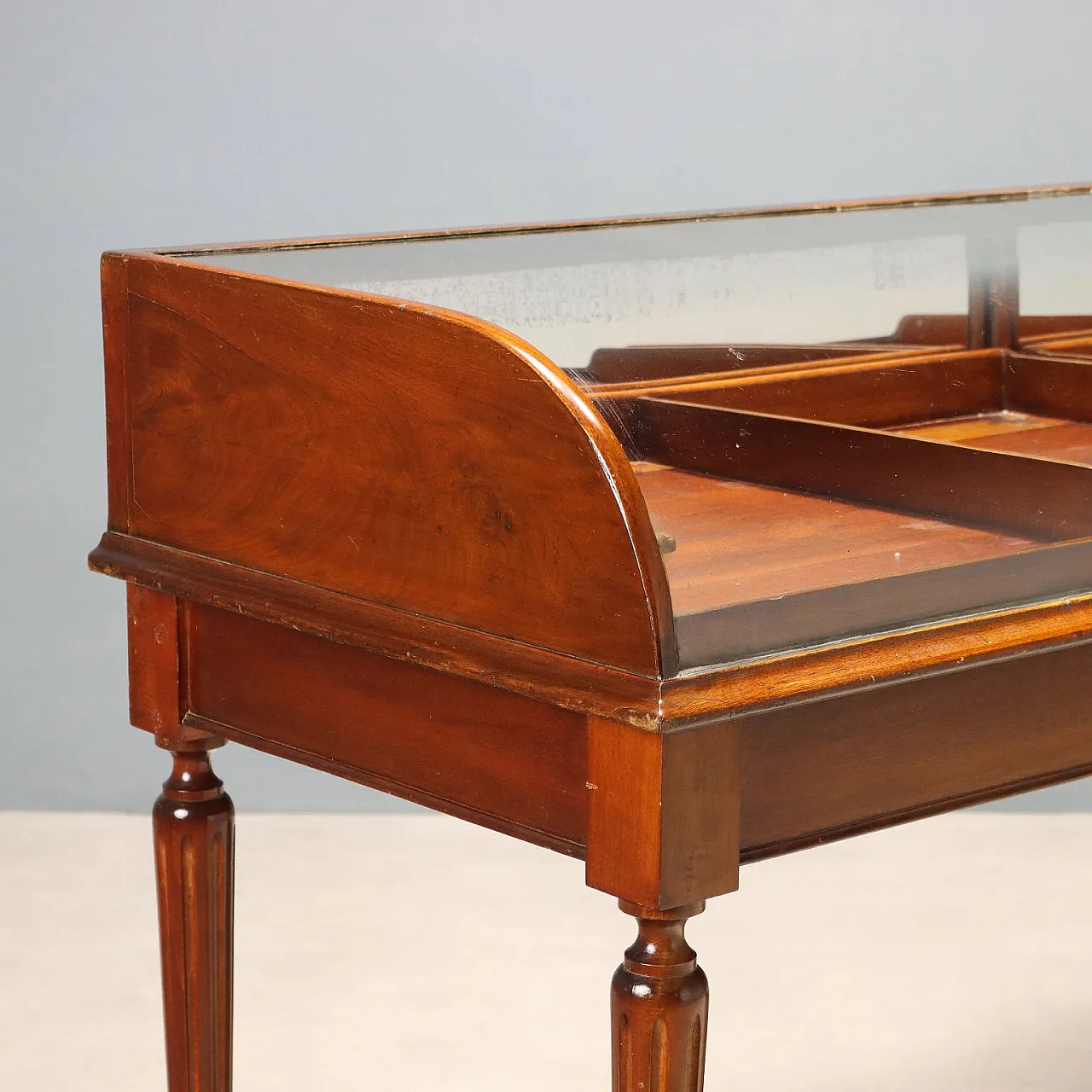 Showcase cabinet with drawers, 19th century 6