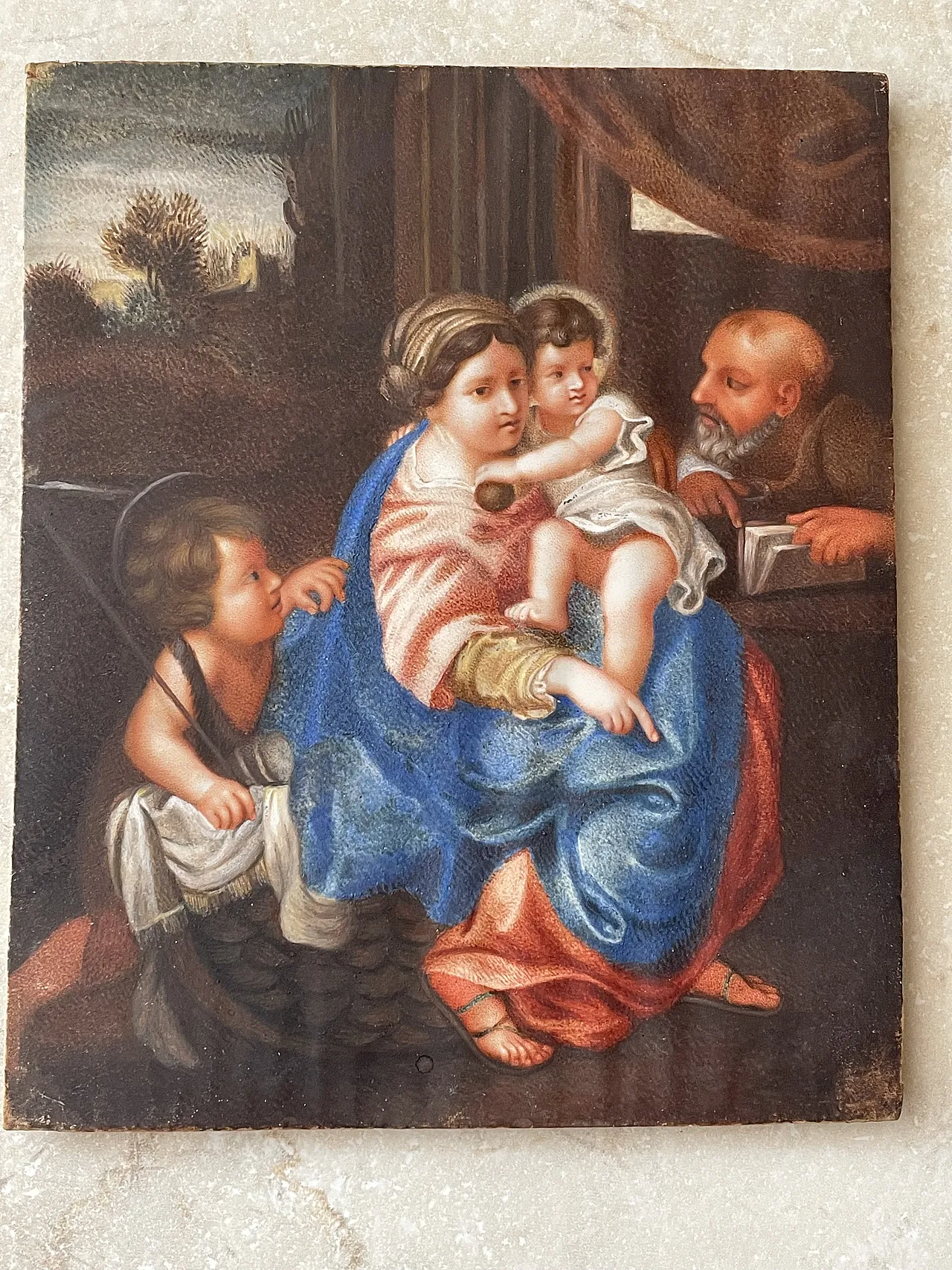 Holy Family with Saint John, after A, Carracci, 20th century 15