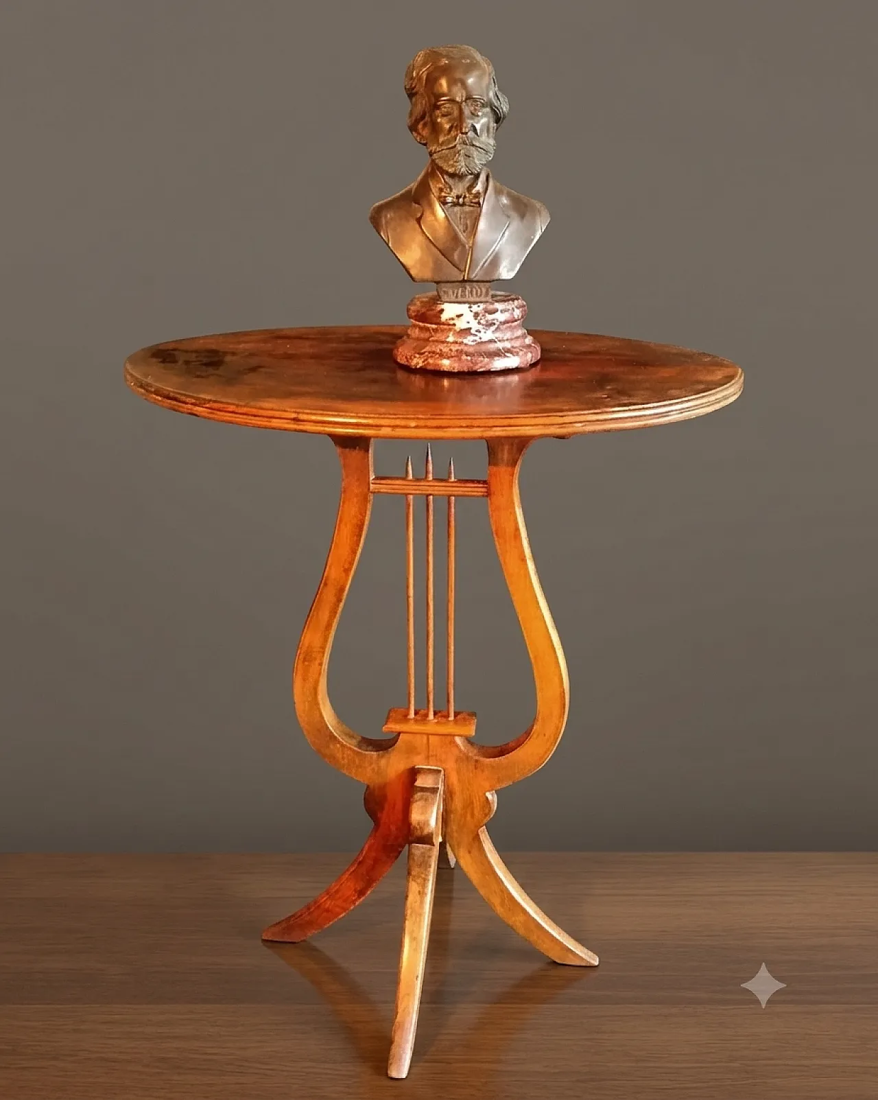 Bidermeier style service table. 60s 5