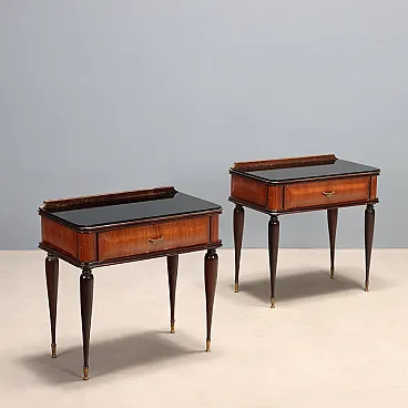 Coppia di comodini, anni '50
