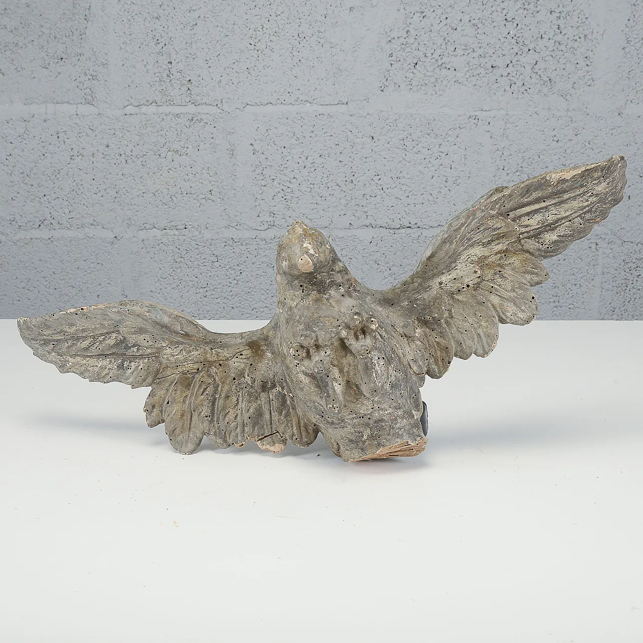 Hand-carved and carved wooden Napoleonic eagle, late 18th century 1