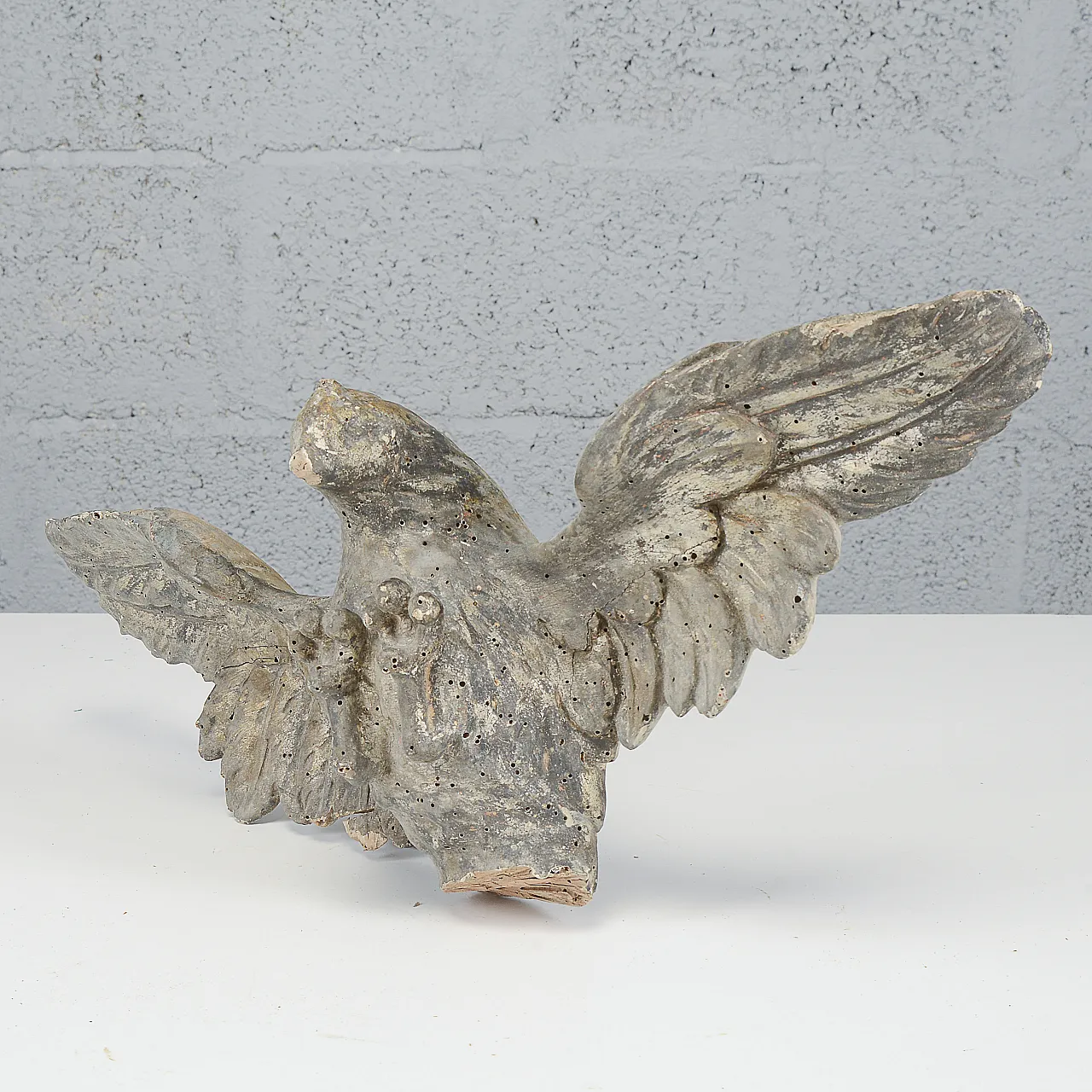 Hand-carved and carved wooden Napoleonic eagle, late 18th century 2