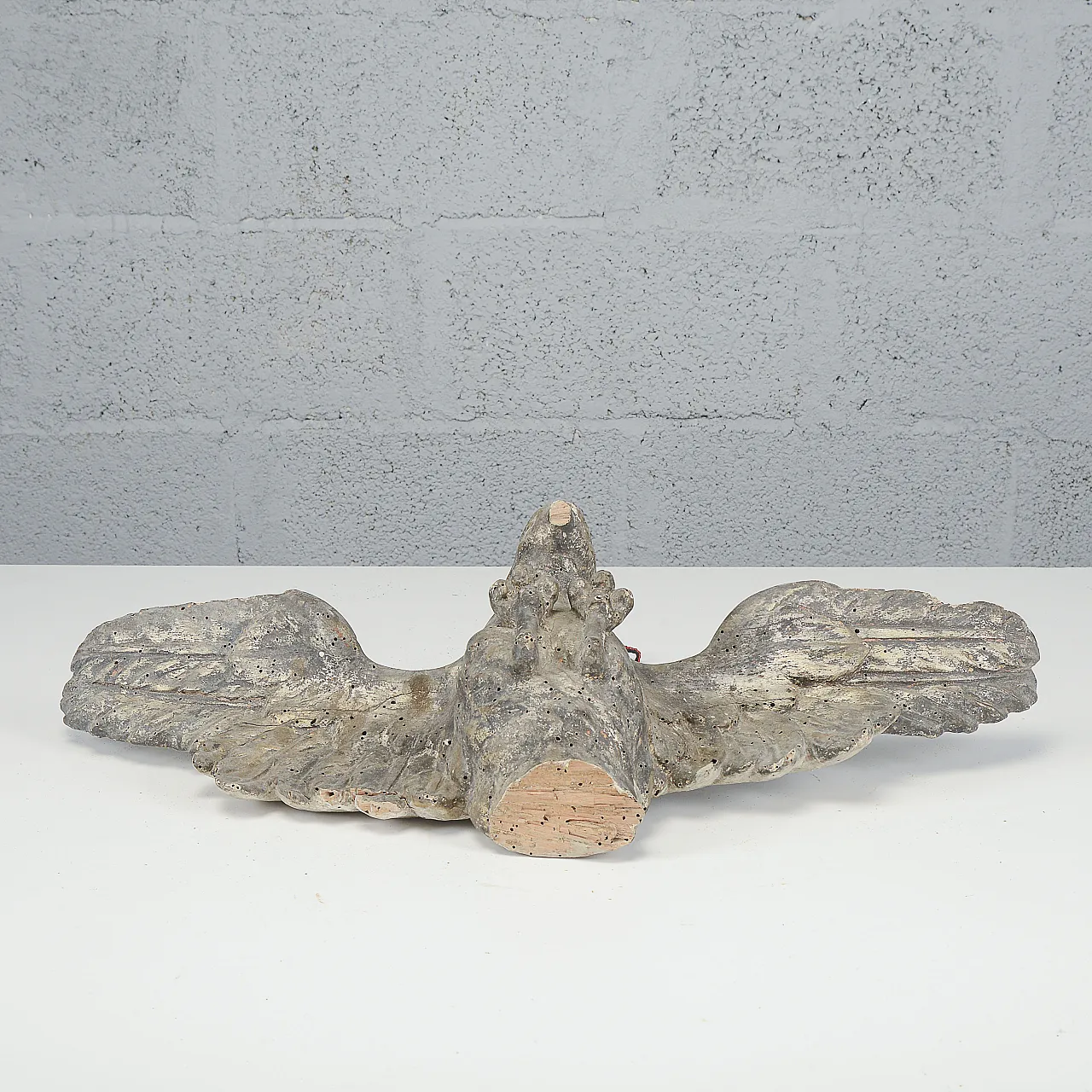 Hand-carved and carved wooden Napoleonic eagle, late 18th century 5