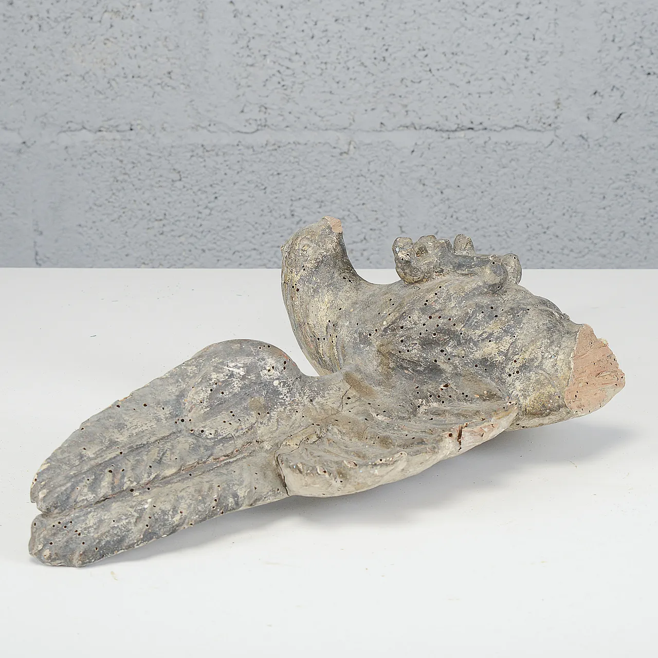 Hand-carved and carved wooden Napoleonic eagle, late 18th century 8