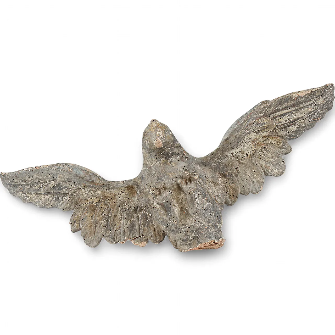 Hand-carved and carved wooden Napoleonic eagle, late 18th century 10