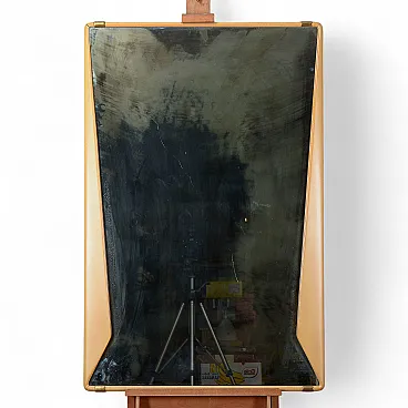 Dassi wooden framed mirror, 1950s