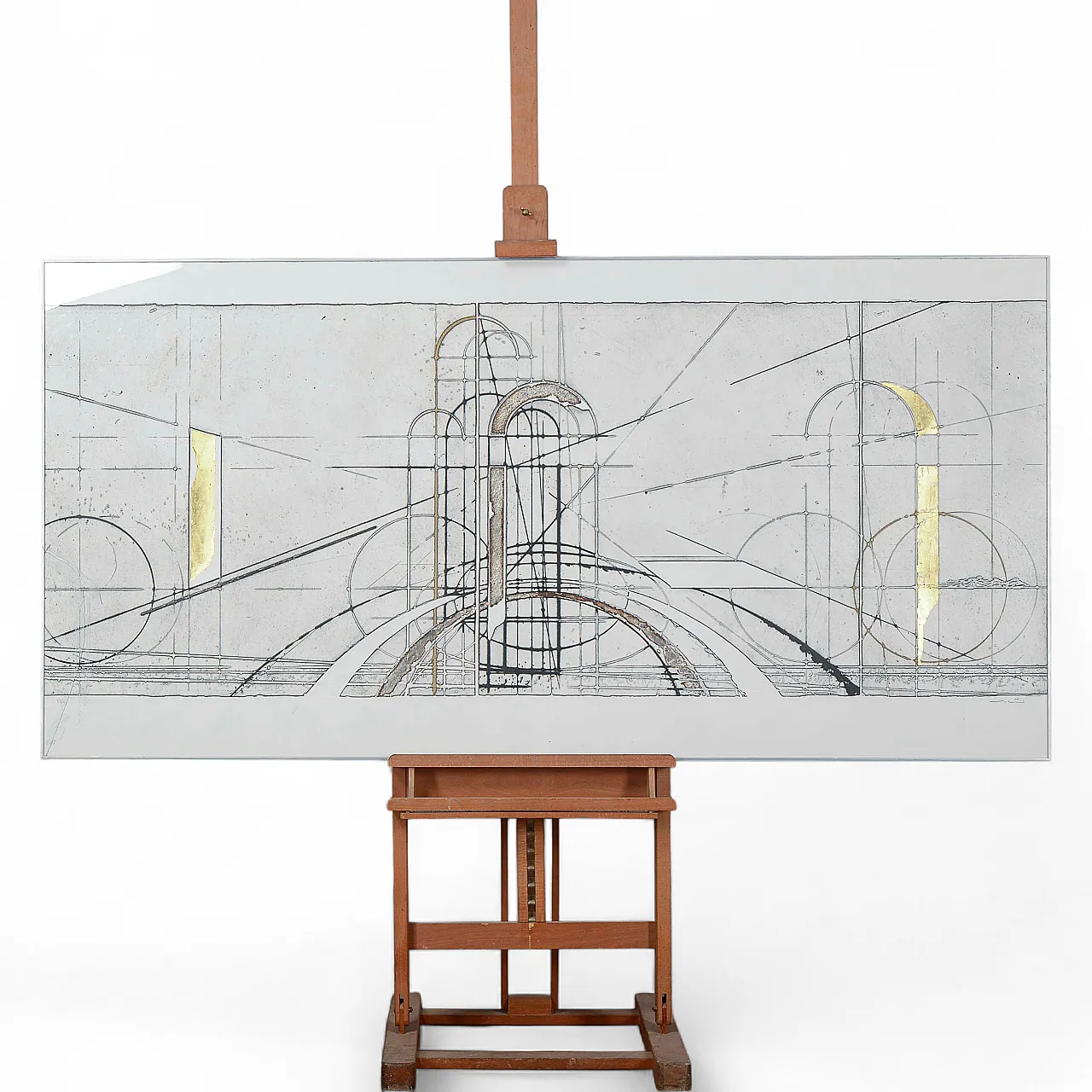 Quadro tecnica di Walter Valentini, tardo '900 9