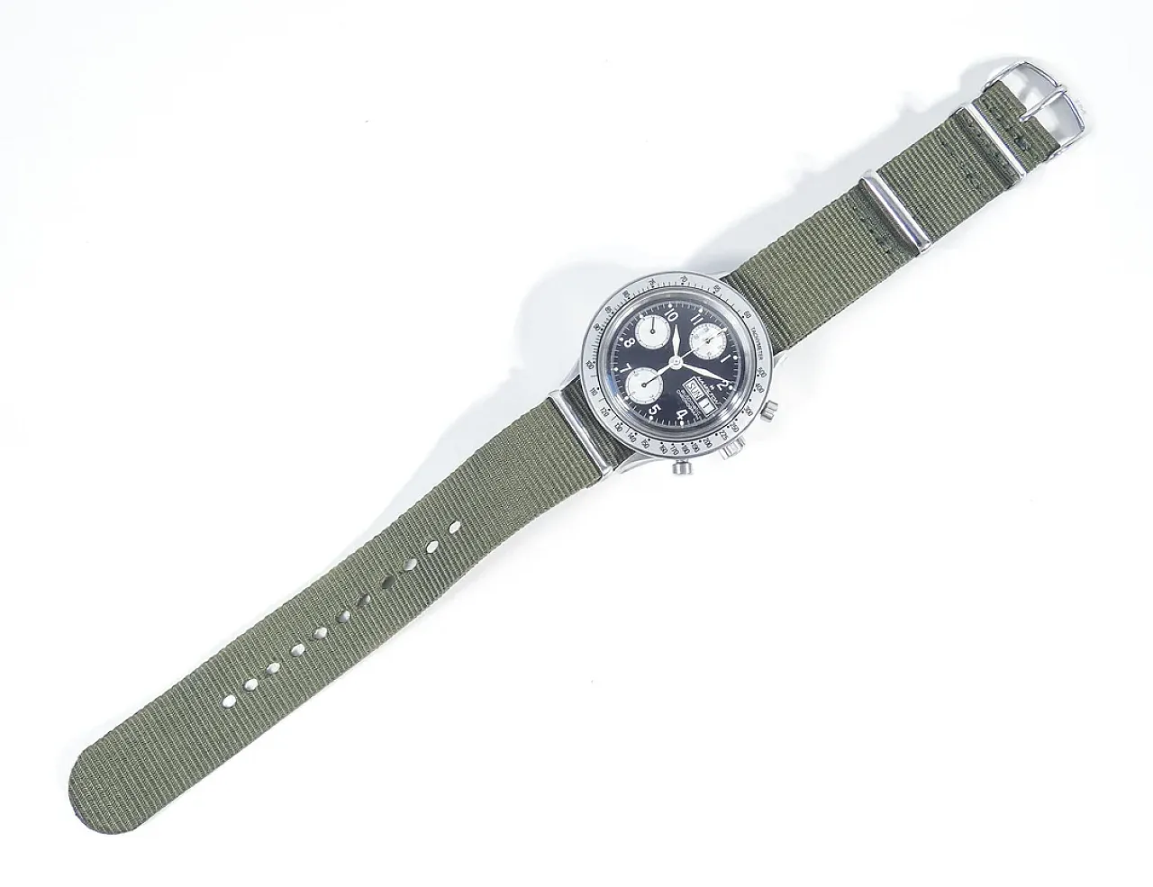 Cronografo automatico HAMILTON mod. 9367, anni '80 1