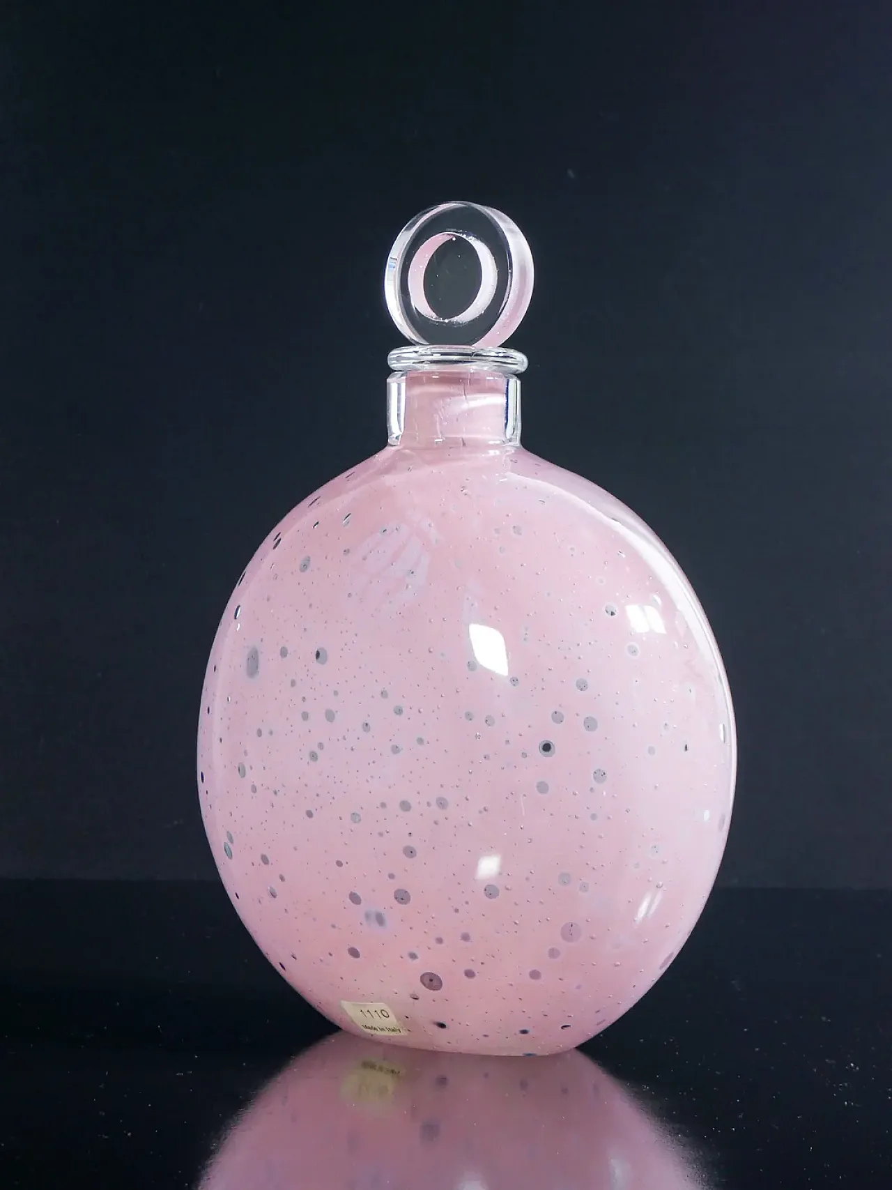 Bottiglia in vetro soffiato di Alfredo BARBINI, anni '70 4