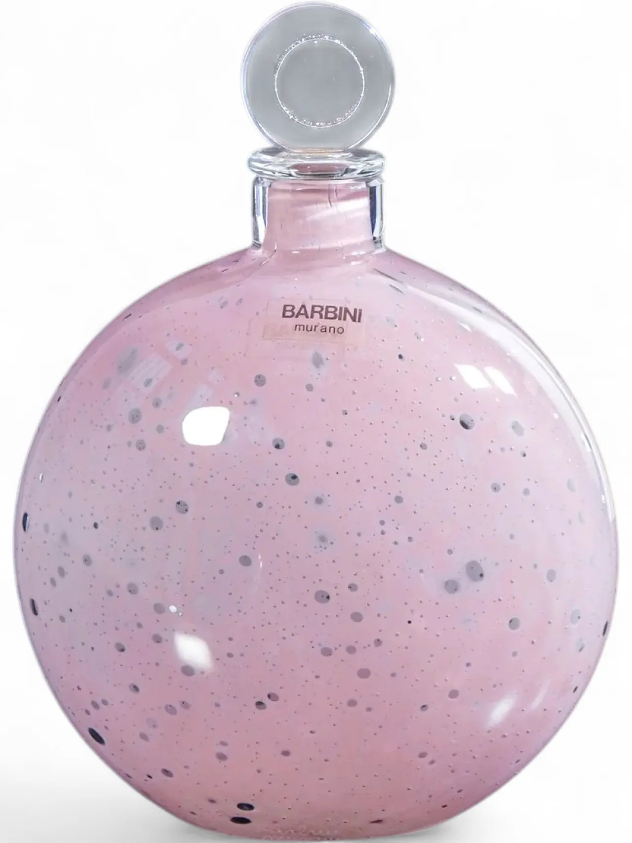 Bottiglia in vetro soffiato di Alfredo BARBINI, anni '70 7