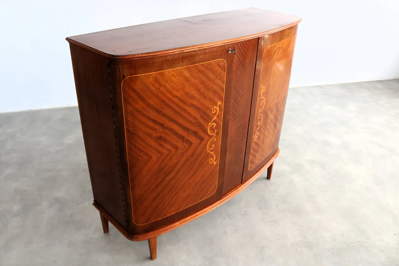 Mobiletto da parete, armadio in legno, Bjästa, anni '50 4