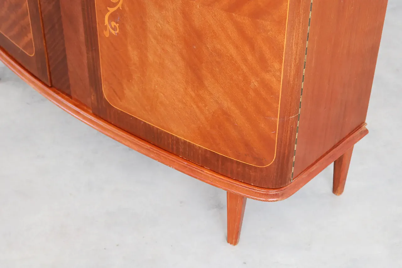 Mobiletto da parete, armadio in legno, Bjästa, anni '50 5