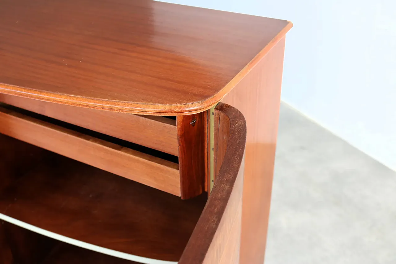 Mobiletto da parete, armadio in legno, Bjästa, anni '50 7