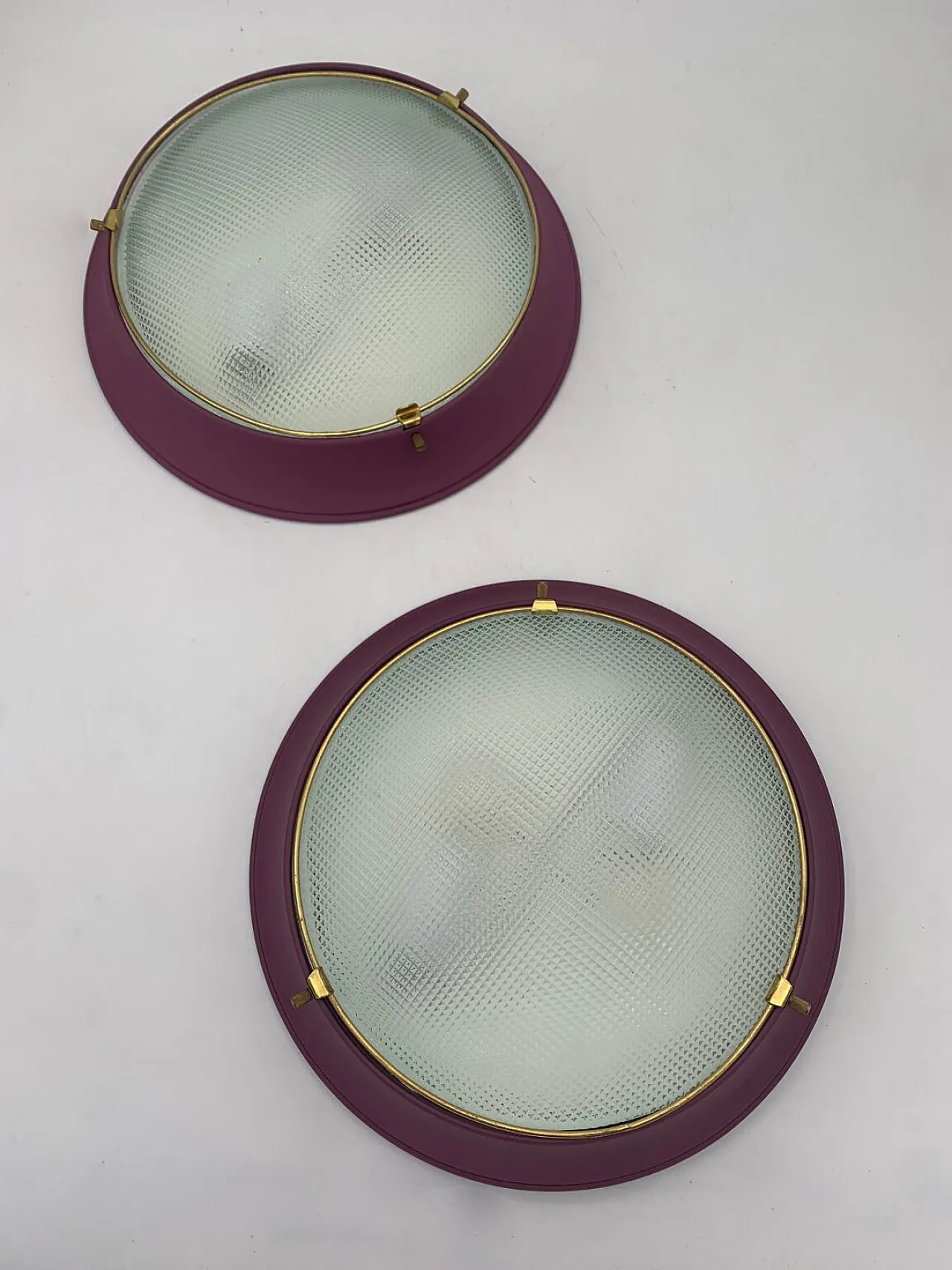 Pair of sconces attributed to Fontana Arte, 1960s 1