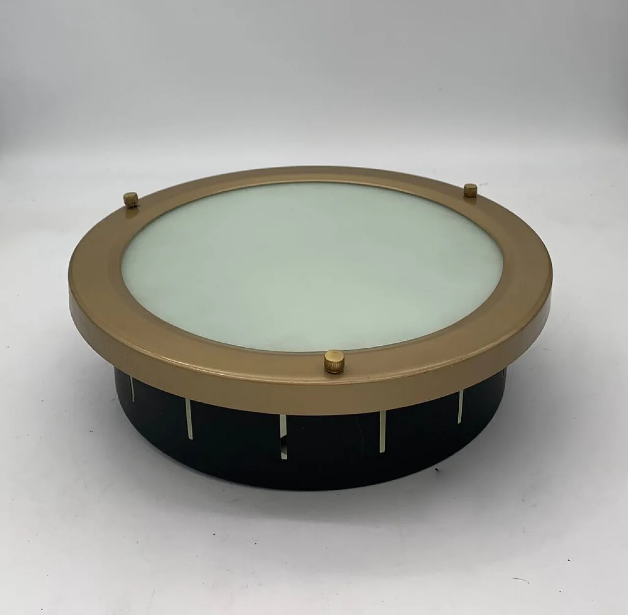 Single ceiling light attributed to Stilnovo, 1960s 2
