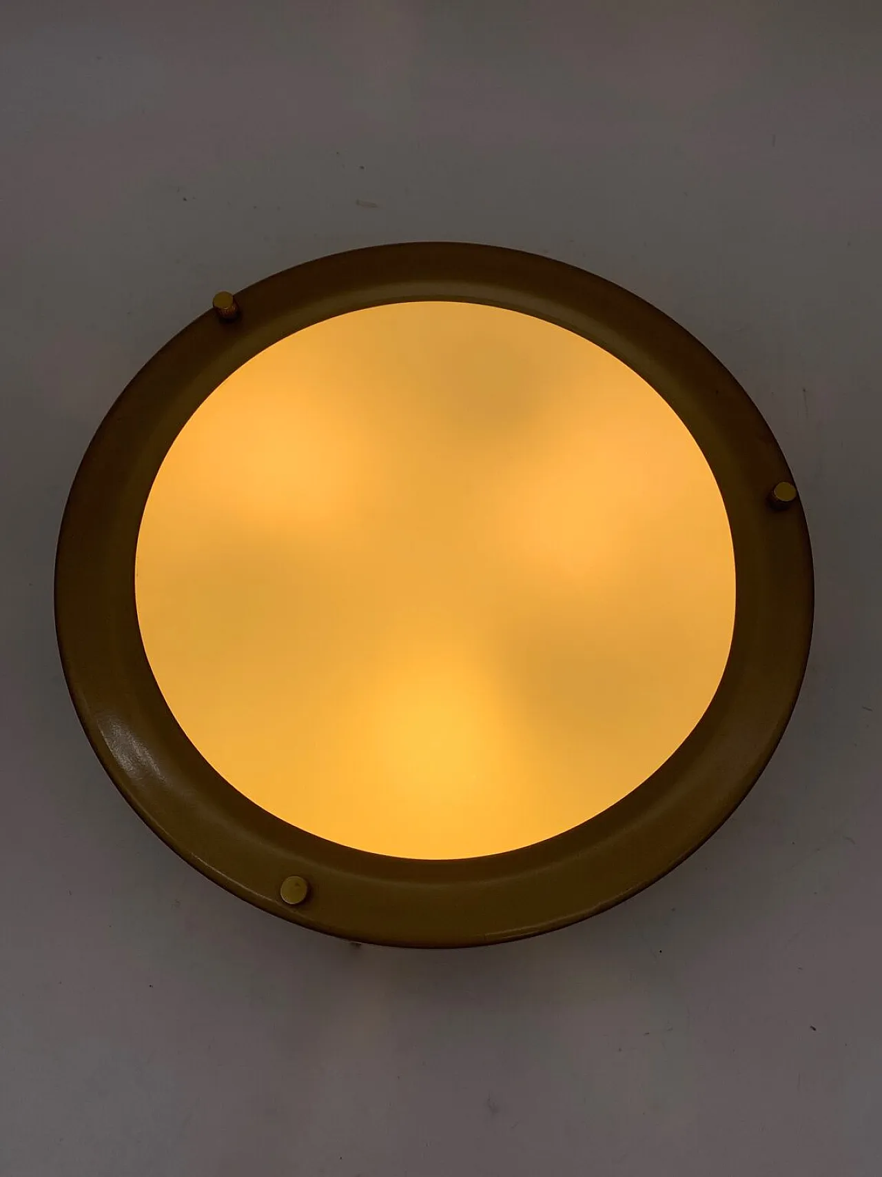 Single ceiling light attributed to Stilnovo, 1960s 5