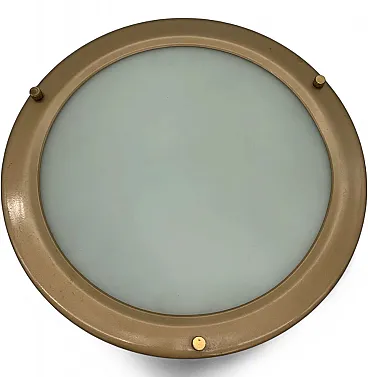 Single ceiling light attributed to Stilnovo, 1960s