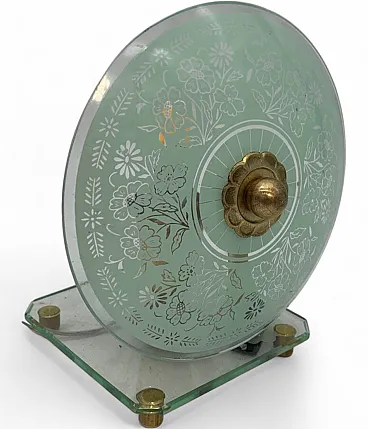 Single table lamp attributed to Fontana Arte, 1940s