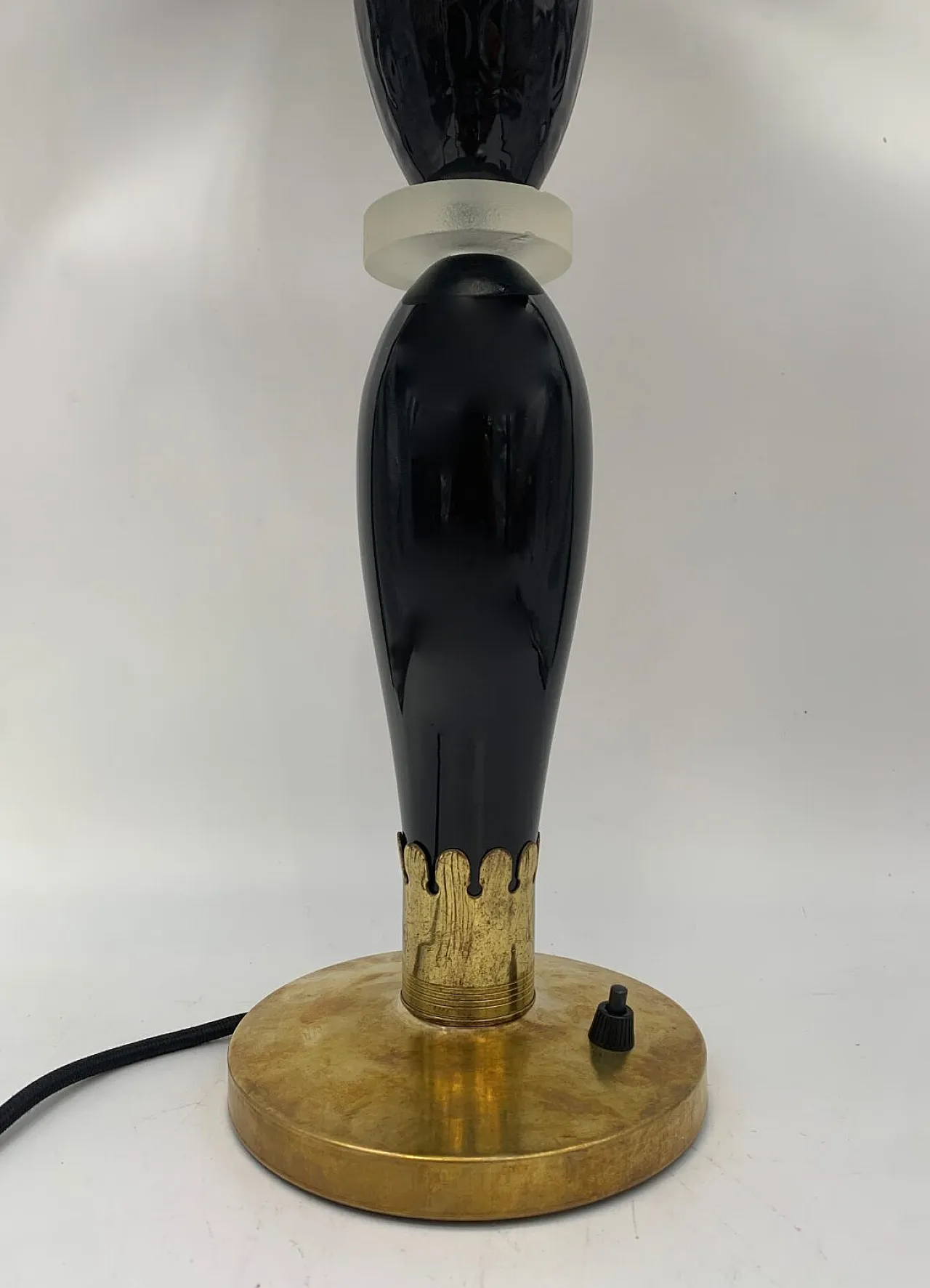 Pair of Murano table lamps attributed to Mazzega, 1960s 2