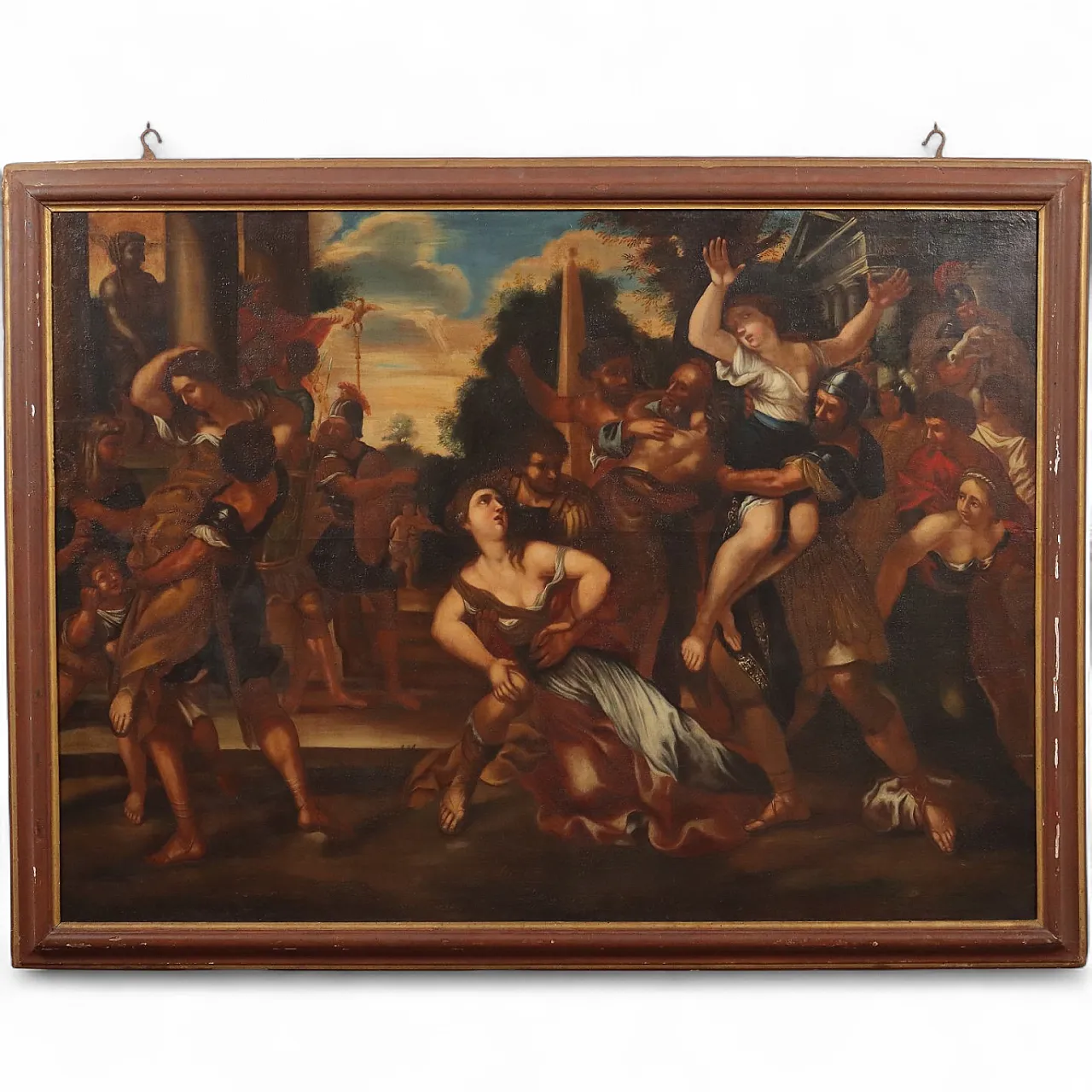 Painting with The Rape of the Sabine Women, 20th century 11