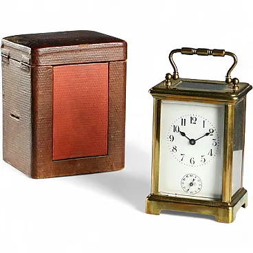 Orologio da viaggio con custodia, '800