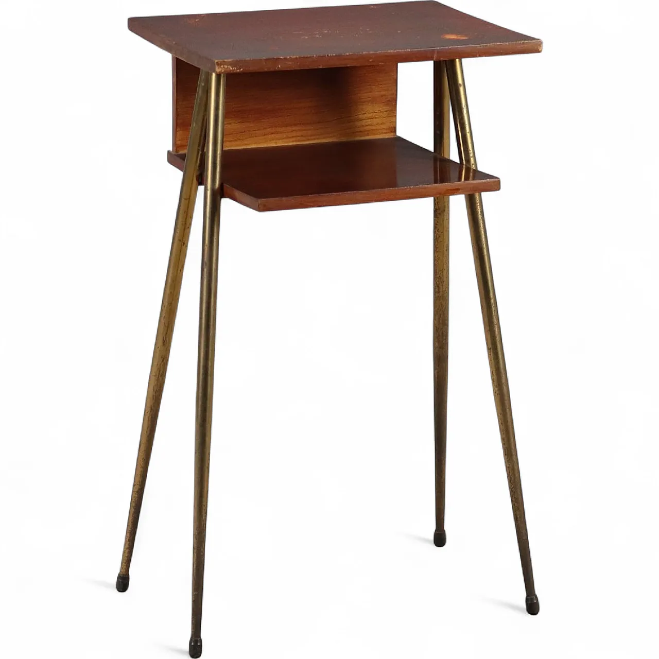 Cabinet with brass legs, 1960s 8
