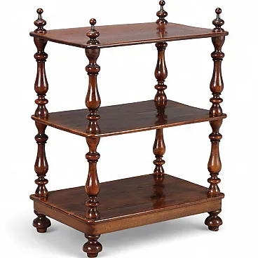Etagere in noce, metà '800