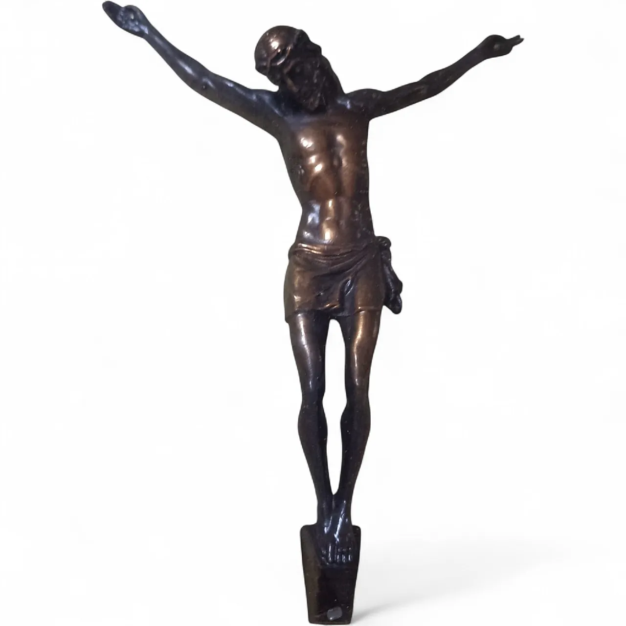 Ancient bronze crucifix, 20th century 31