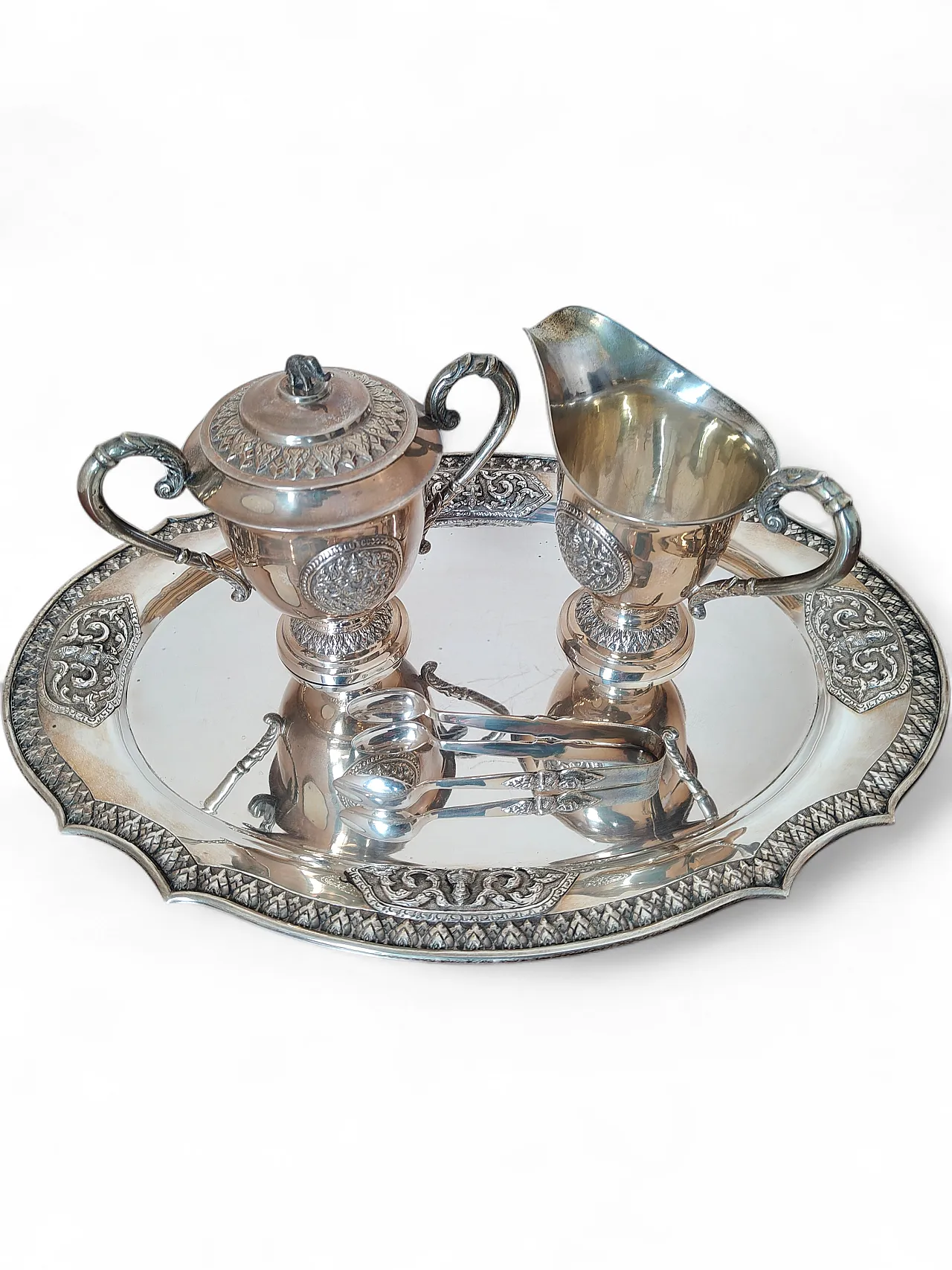 Silver tea set 6