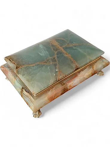 Onyx jewelry box