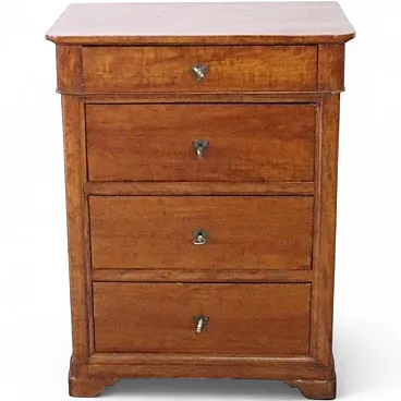 Small antique cherry chest of drawers, 19th century